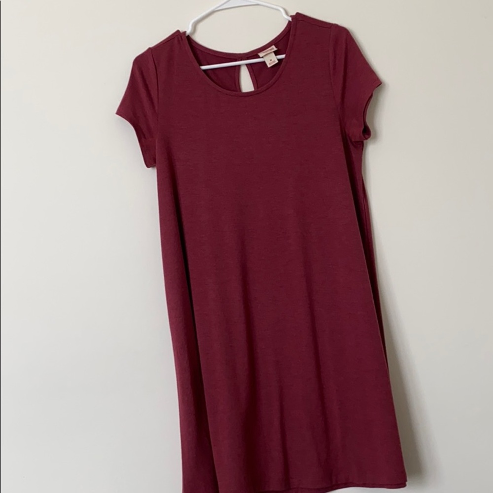 Mossimo Target Red Tshirt Dress